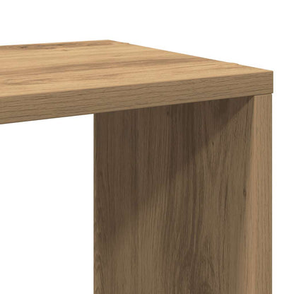Mobile Porta TV Rovere Artigianale 60x24x32 cm in Truciolato