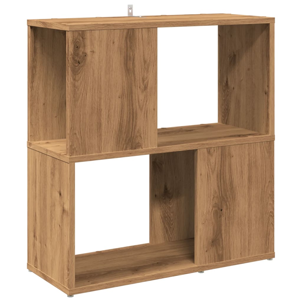 Libreria Rovere Artigianale 60x24x63 cm Legno Multistrato