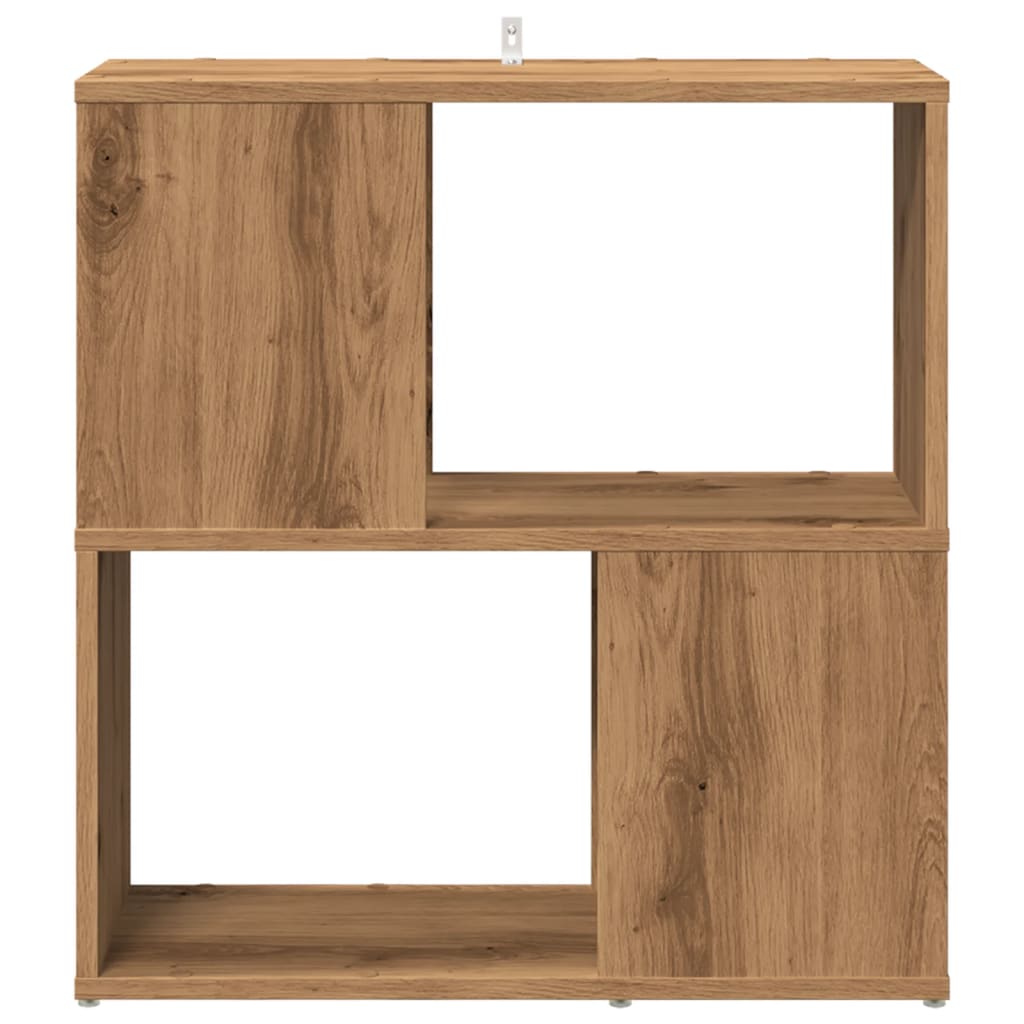 Libreria Rovere Artigianale 60x24x63 cm Legno Multistrato