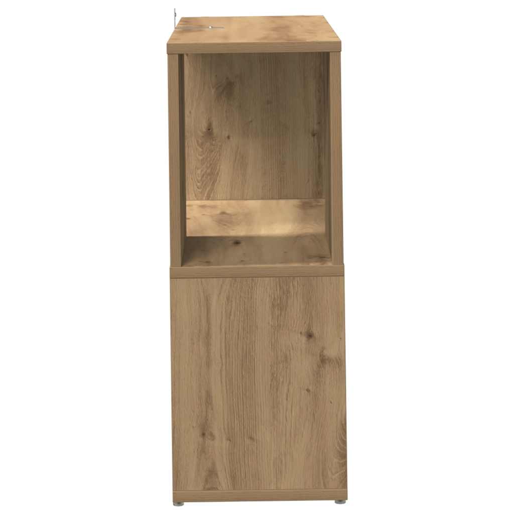 Libreria Rovere Artigianale 60x24x63 cm Legno Multistrato
