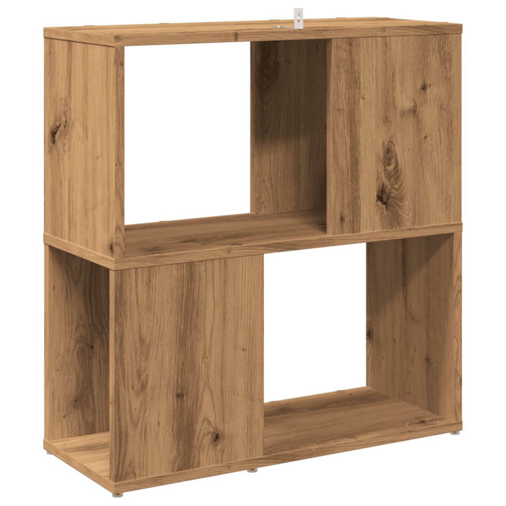 Libreria Rovere Artigianale 60x24x63 cm Legno Multistrato