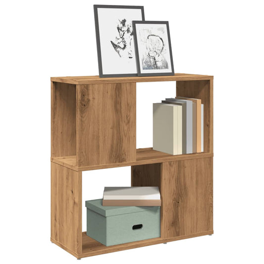 Libreria Rovere Artigianale 60x24x63 cm Legno Multistrato