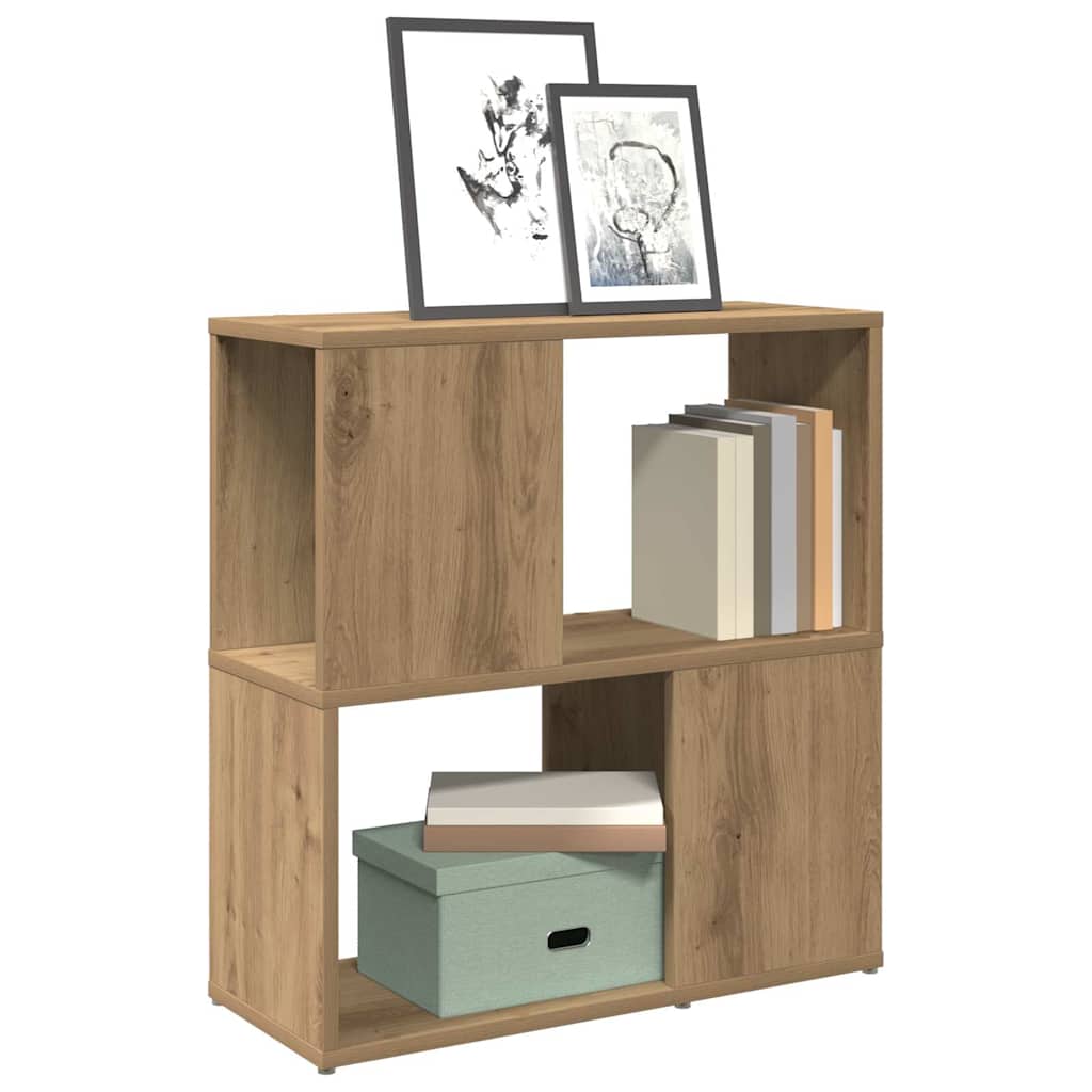 Libreria Rovere Artigianale 60x24x63 cm Legno Multistrato