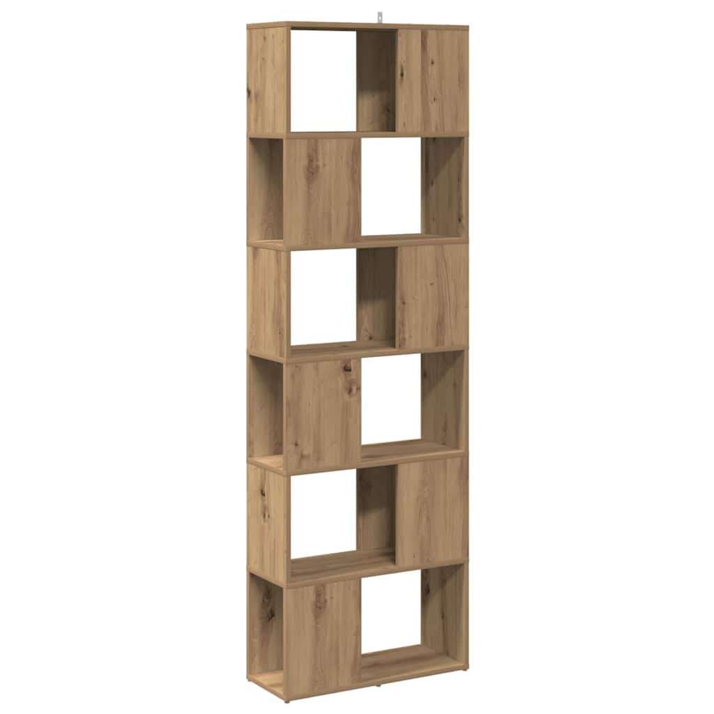 Libreria/Divisorio Stanza Rovere Artigianale 60x24x186 cm