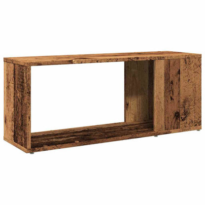 Mobile Porta TV Legno Vecchio 80x24x32 cm in Legno Multistrato | homemem39