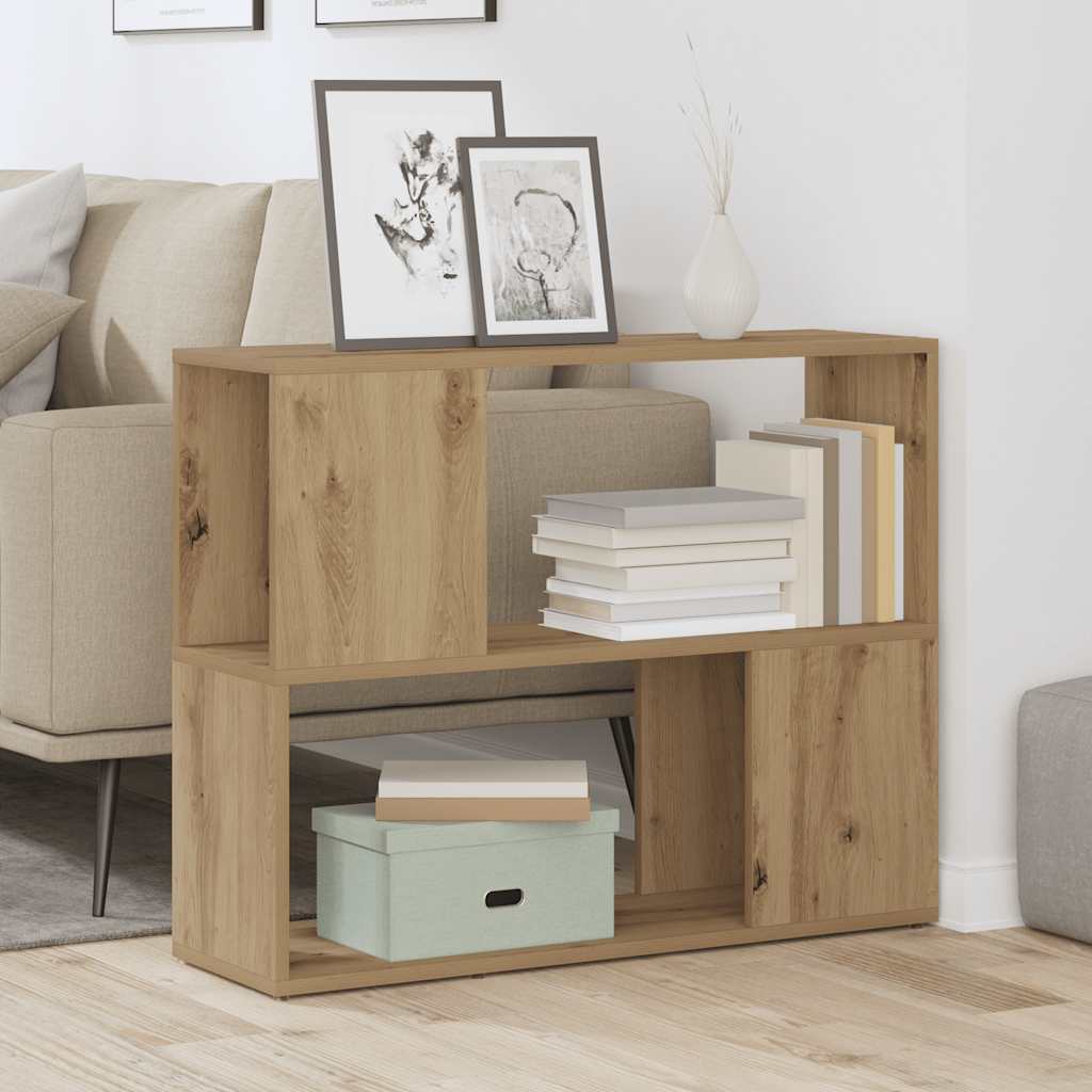 Libreria/Divisorio Rovere Artigianale 80x24x63 cm | homemem39