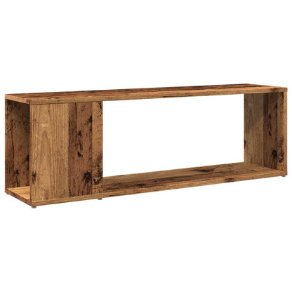 Mobile Porta TV Legno Antico 100x24x32 cm in Legno Multistrato | homemem39