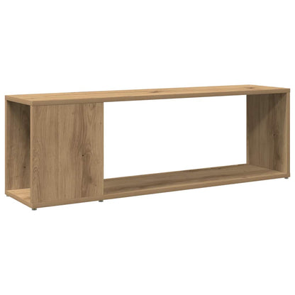 Mobile TV Rovere Artigianale 100x24x32 cm in Legno Multistrato
