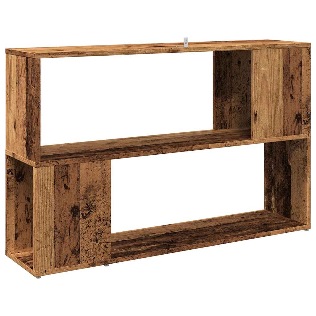 Libreria Legno Antico 100x24x63 cm in Truciolato