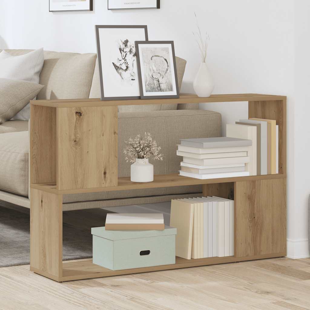 Libreria Rovere Artigianale 100x24x63 cm in Truciolato