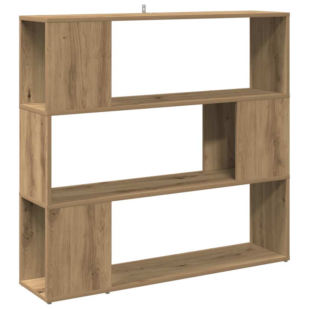 Libreria/Divisorio in Rovere Artigianale 100x24x94 cm | homemem39