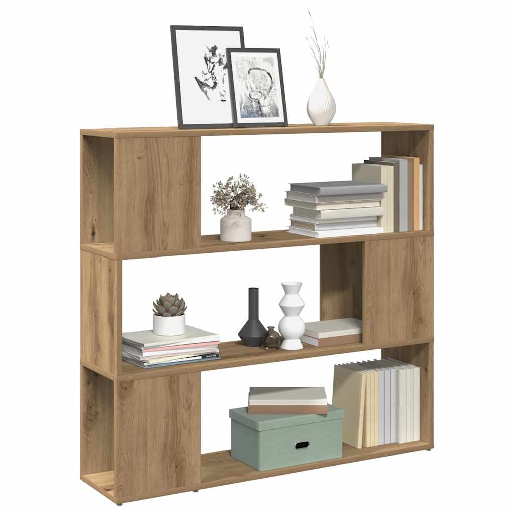 Libreria/Divisorio in Rovere Artigianale 100x24x94 cm | homemem39