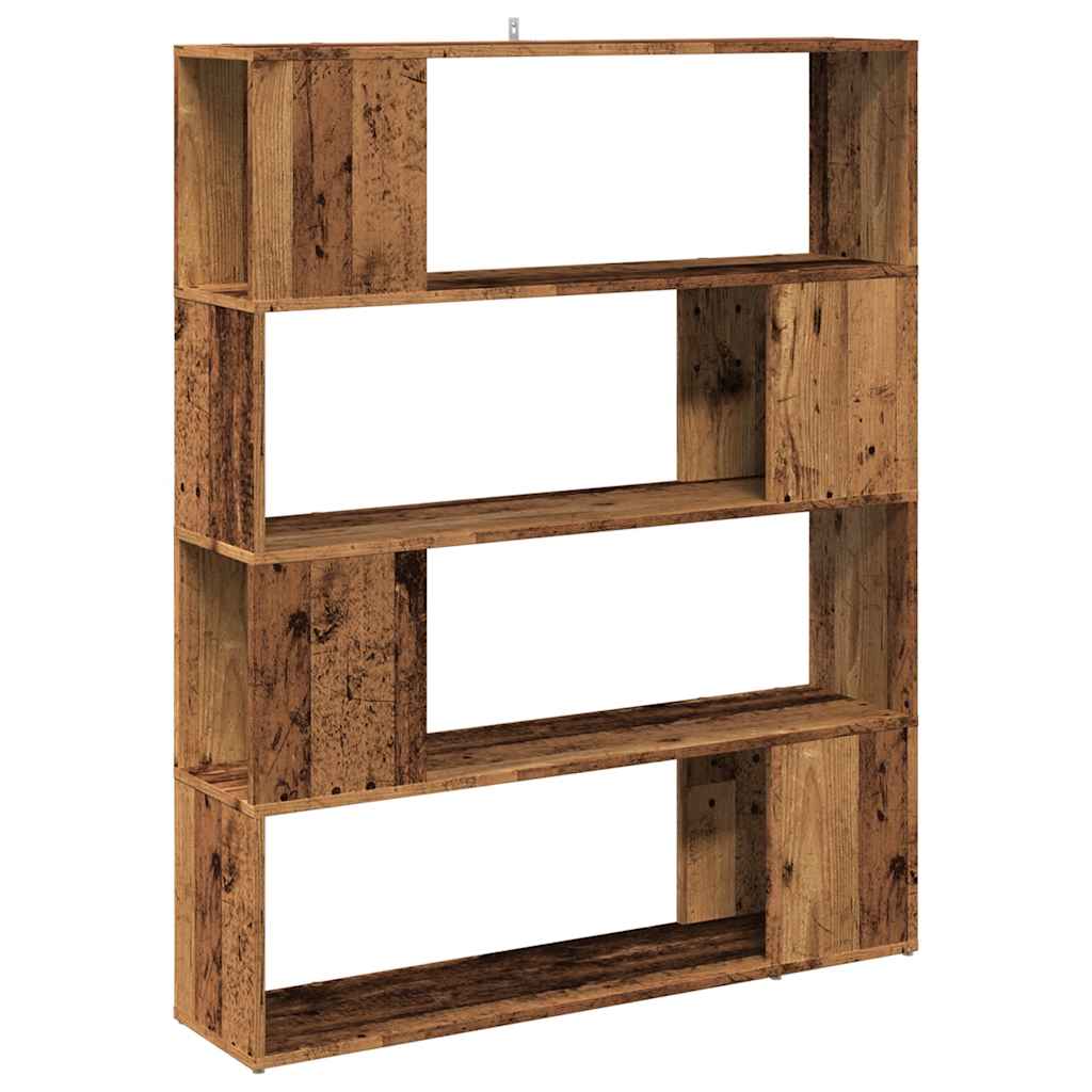 Libreria/Divisorio in Legno Vecchio 100x24x124,5 cm | homemem39