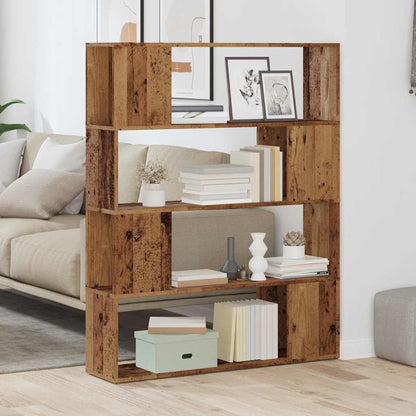 Libreria/Divisorio in Legno Vecchio 100x24x124,5 cm | homemem39