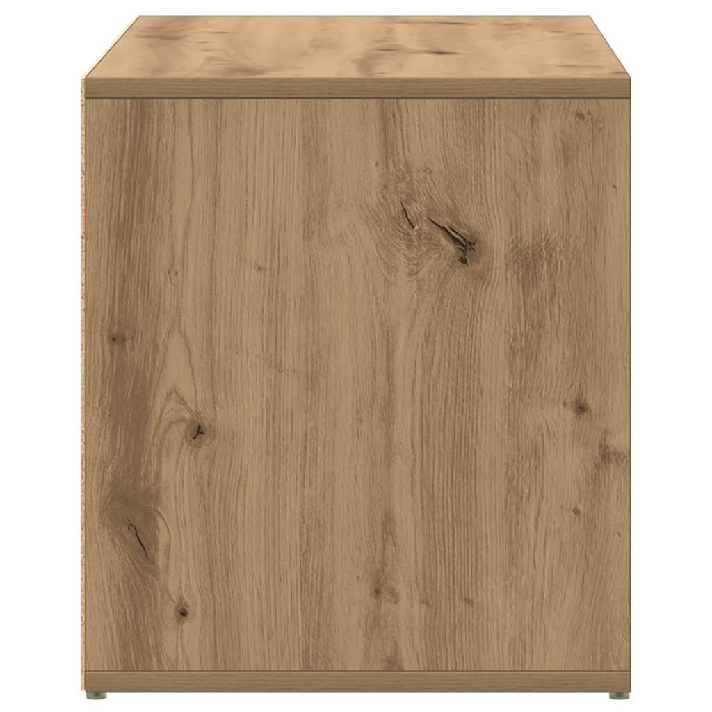 Panca Ingresso 80x40x45 cm Rovere Artigianale Legno Multistrato | homemem39