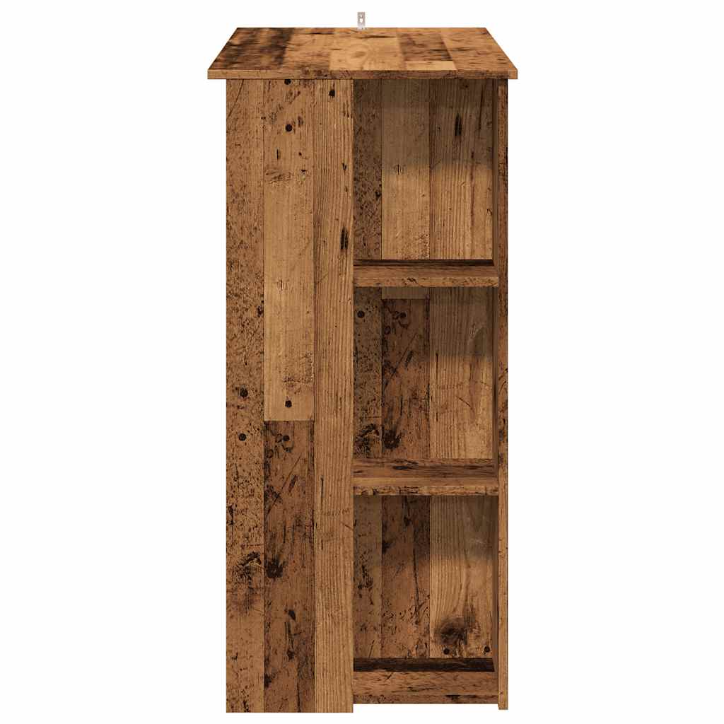 Tavolo Bar con Ripiano Antico 102x50x103,5 cm Truciolato | homemem39
