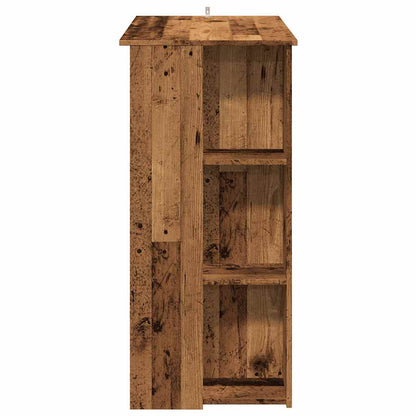 Tavolo Bar con Ripiano Antico 102x50x103,5 cm Truciolato | homemem39