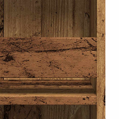 Tavolo da Bar con Ripiano Legno Antico 102x50x103,5 cm | homemem39