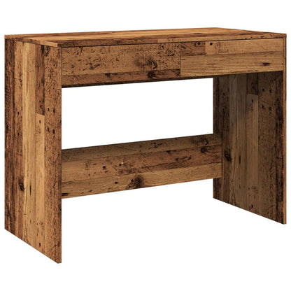 Scrivania Legno Antico 101x50x76,5 cm in Legno Multistrato - homemem39