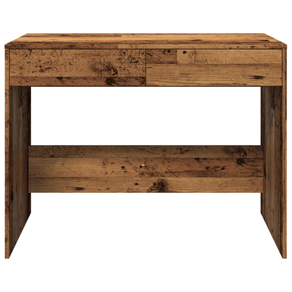 Scrivania Legno Antico 101x50x76,5 cm in Legno Multistrato - homemem39