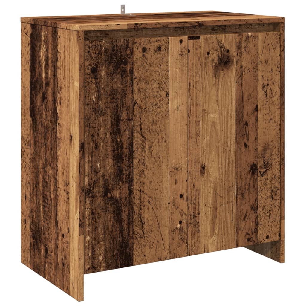 Credenza Legno Antico 70x41x75 cm in Truciolato - homemem39