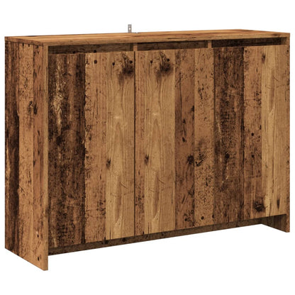 Credenza Legno Antico 102x35x55 cm in Truciolato - homemem39