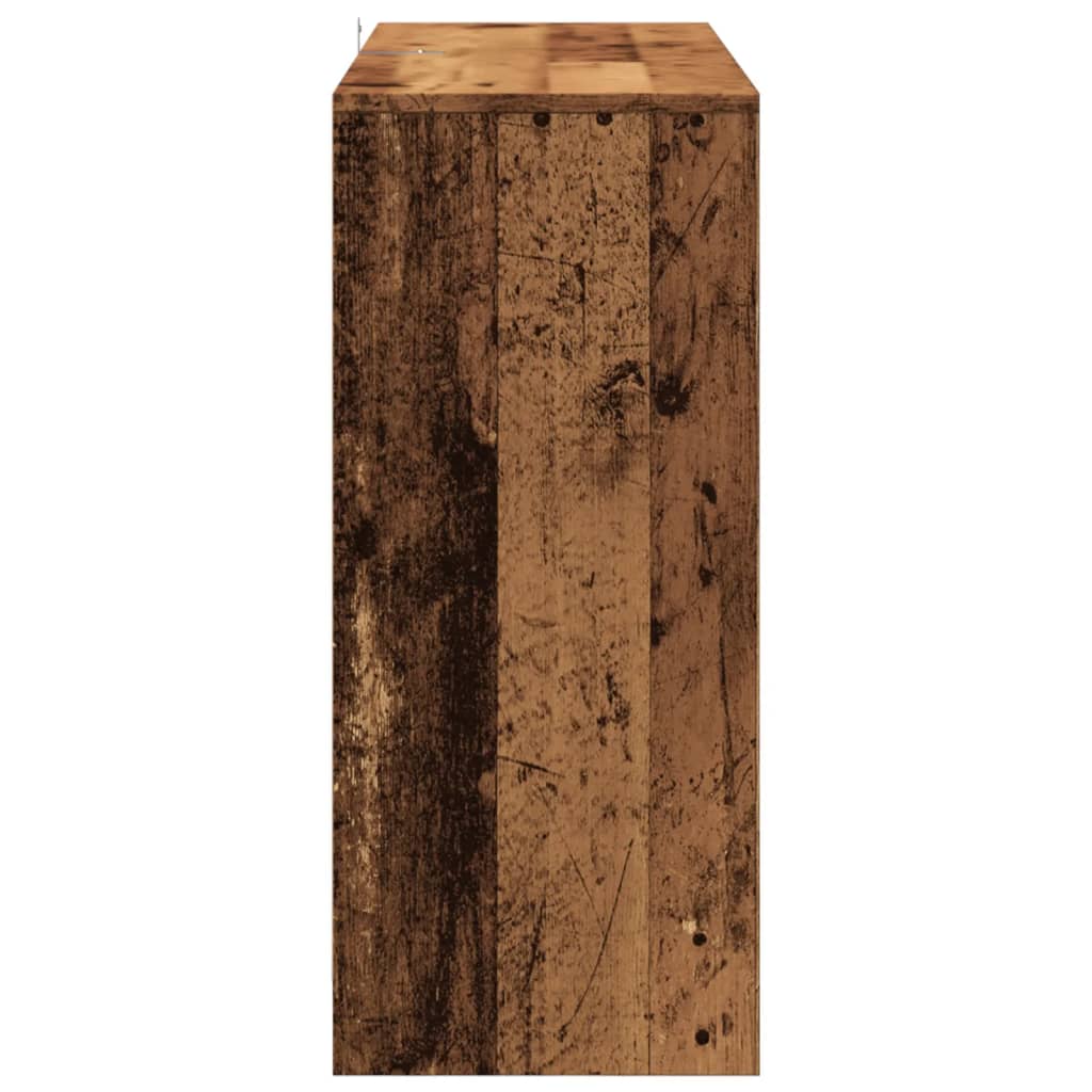 Credenza Legno Antico 102x35x55 cm in Truciolato - homemem39