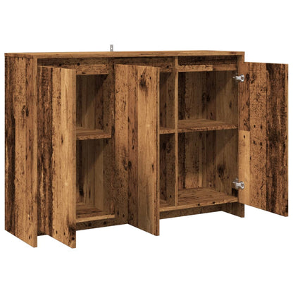 Credenza Legno Antico 102x35x55 cm in Truciolato - homemem39