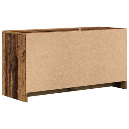 Mobile Porta TV Legno Antico 102x37,5x52,5 cm Legno Multistrato - homemem39