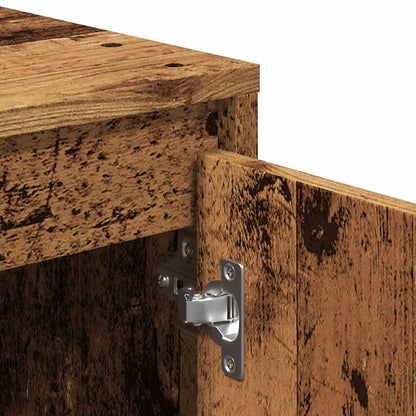 Mobile Porta TV Legno Antico 102x37,5x52,5 cm Legno Multistrato - homemem39