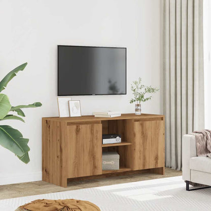 Mobile TV Rovere Artigianale 102x37,5x52,5 cm Legno Multistrato - homemem39