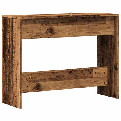 Tavolino Consolle Legno Vecchio 100x35x76,5 cm in Truciolato - homemem39