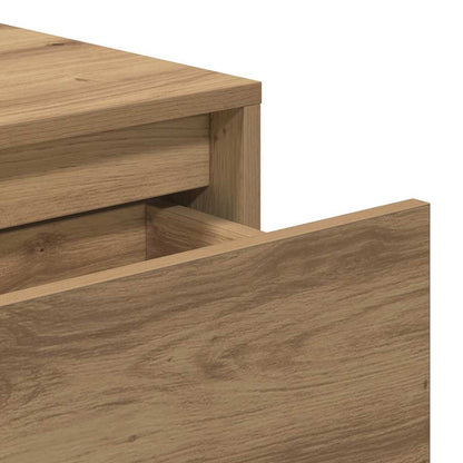 Tavolo Consolle Rovere Artigianale 100x35x76,5 cm in Truciolato