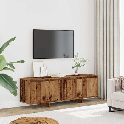 Mobile Porta TV Legno Antico 120x30x40,5 cm Legno Multistrato - homemem39