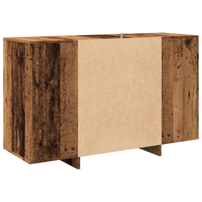 Credenza Legno Antico 120x41x75 cm in Legno Multistrato - homemem39