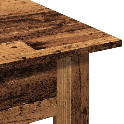 Tavolino da Salotto Legno Antico 102x55x42 cm Legno Multistrato | homemem39