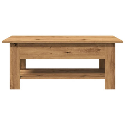 Tavolino Salotto Rovere Artigianale 102x55x42 cm Multistrato | homemem39