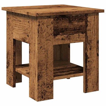 Tavolino da Salotto Legno Antico 40x40x42 cm Legno Multistrato | homemem39
