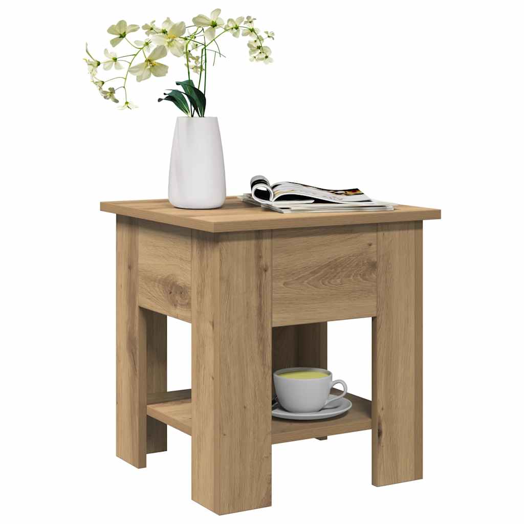 Tavolino da Salotto Artigianale 40x40x42 cm Legno Multistrato | homemem39