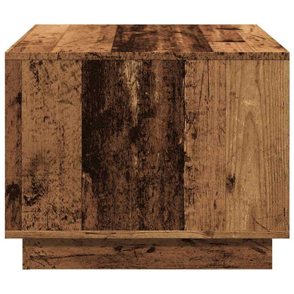 Tavolino da Salotto Legno Antico 55x55x42 cm Legno Multistrato | homemem39