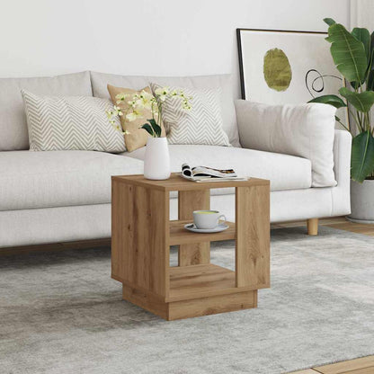 Tavolino da Salotto Artigianale 40x40x43 cm Legno Multistrato | homemem39