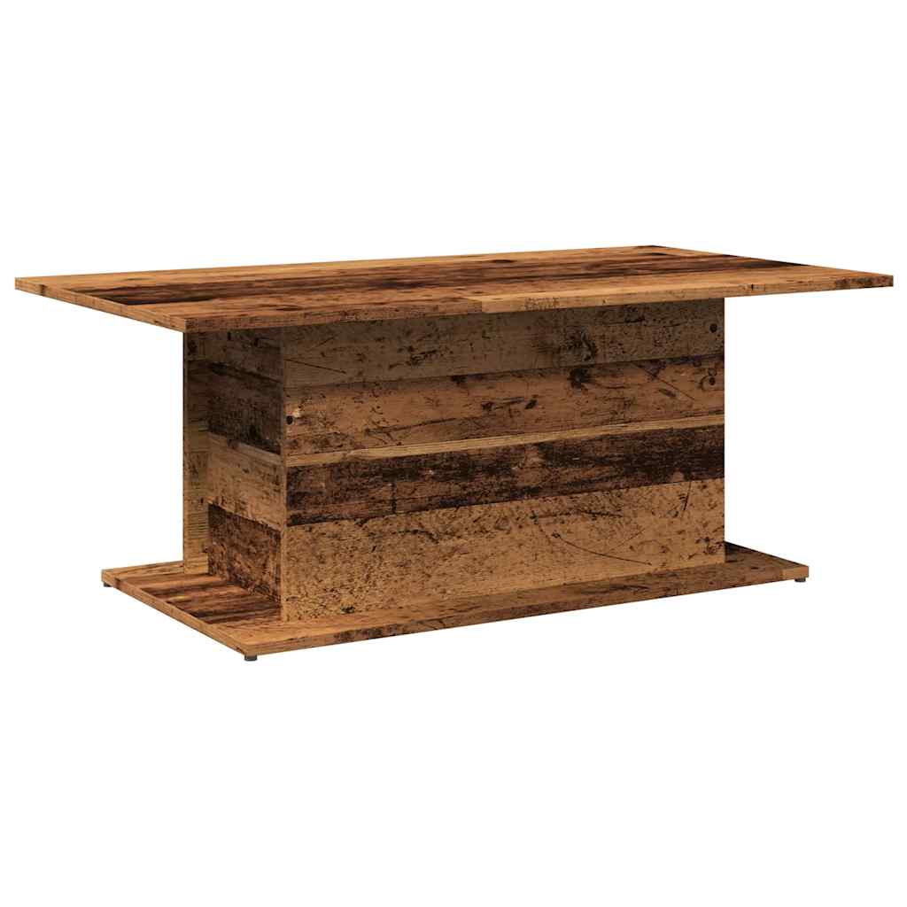 Tavolino da Salotto Legno Antico 102x55,5x40 cm in Truciolato | homemem39