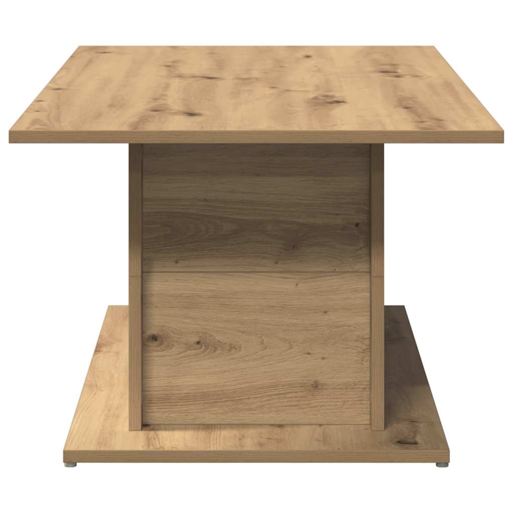 Tavolino Salotto Rovere Artigianale 102x55,5x40cm in Truciolato | homemem39