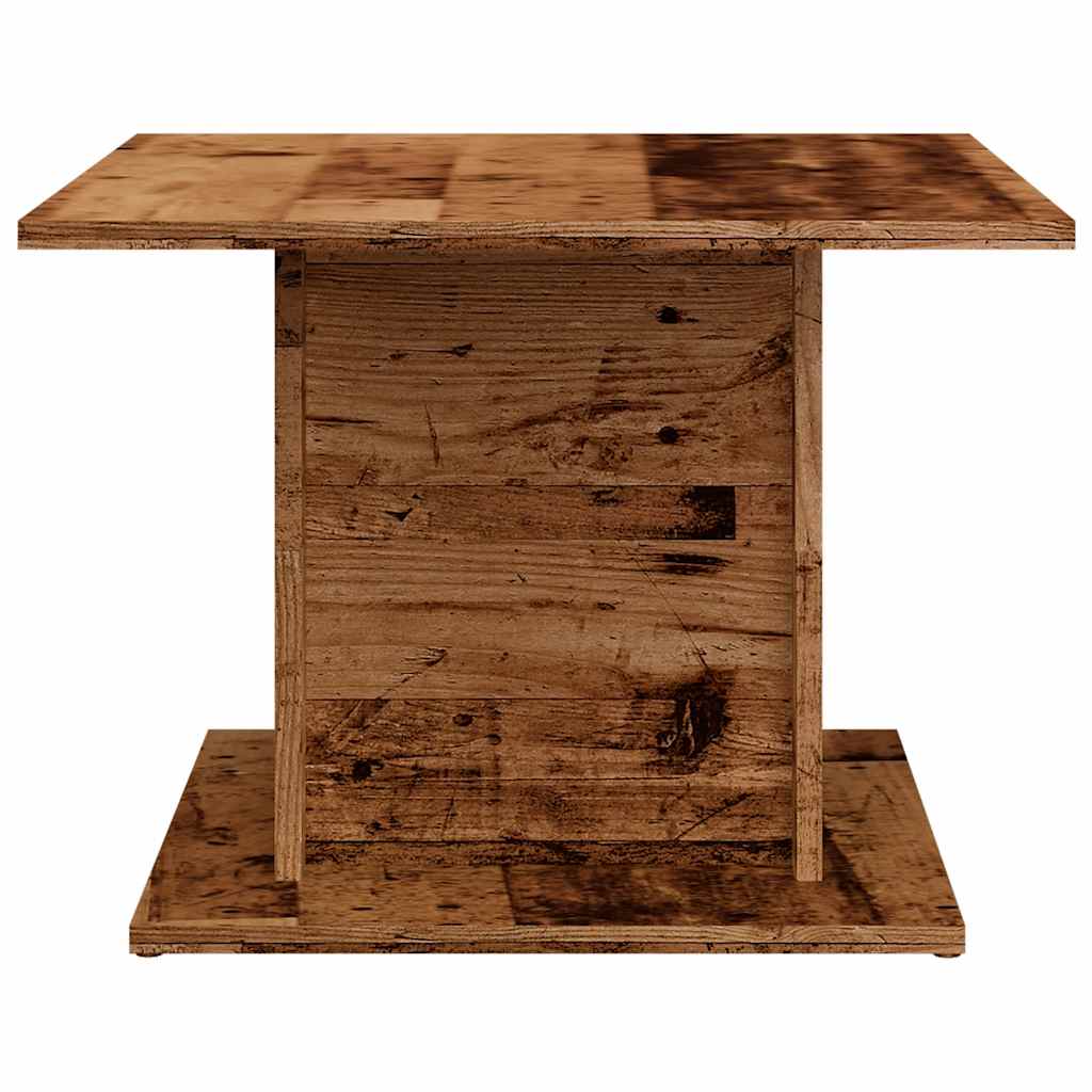 Tavolino da Salotto Legno Antico 55,5x55,5x40 cm in Truciolato | homemem39