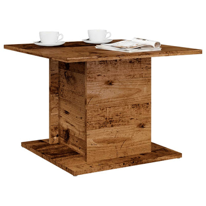 Tavolino da Salotto Legno Antico 55,5x55,5x40 cm in Truciolato | homemem39