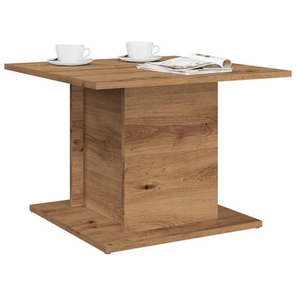 Tavolino Salotto Rovere Artigianale 55,5x55,5x40 cm Truciolato | homemem39