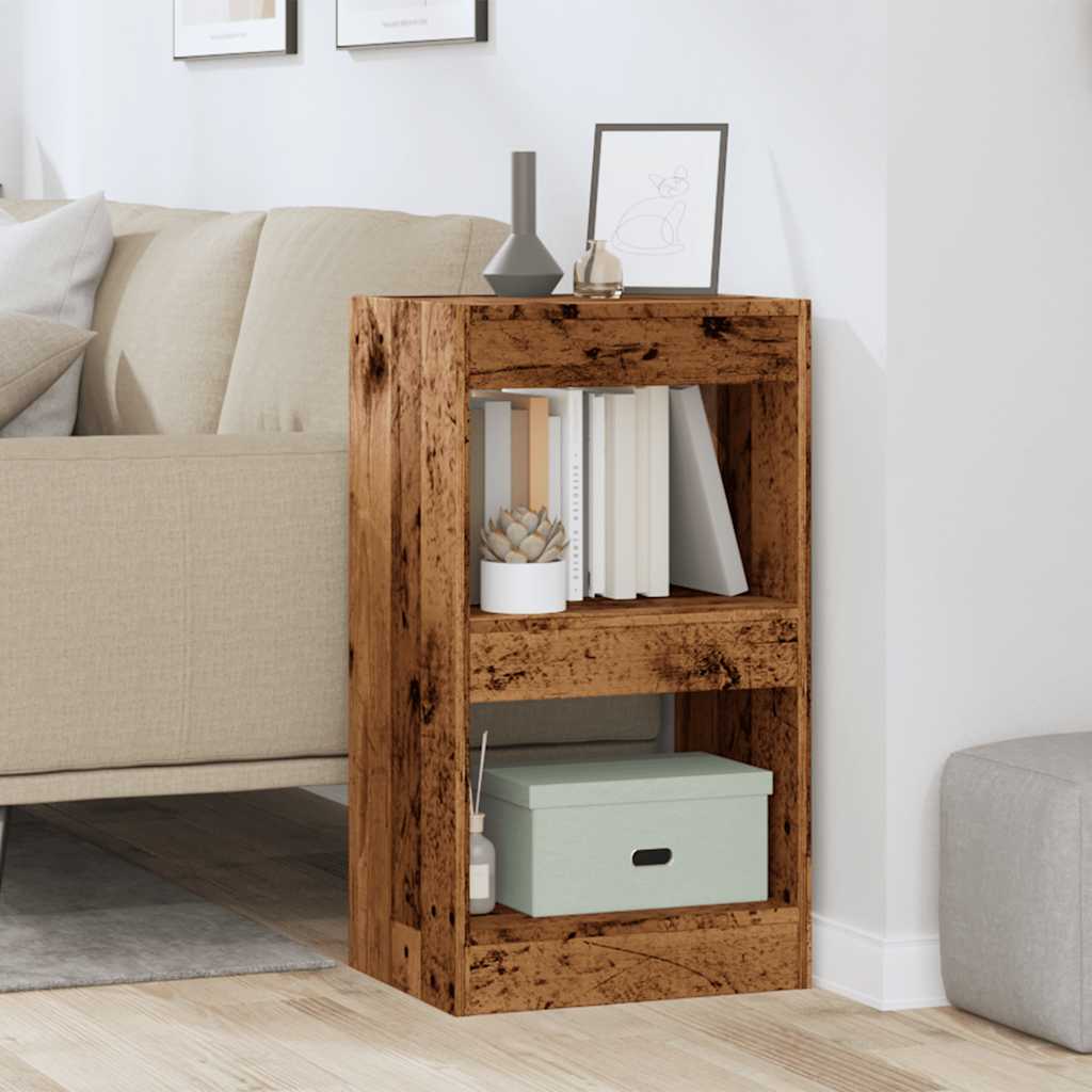 Libreria/Divisorio in Legno Vecchio 40x30x72 cm | homemem39