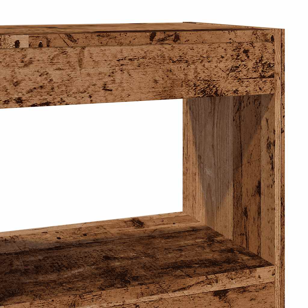 Libreria/Divisorio in Legno Vecchio 40x30x72 cm | homemem39
