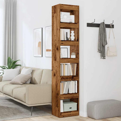Libreria/Divisorio Legno Antico 40x30x198 cm