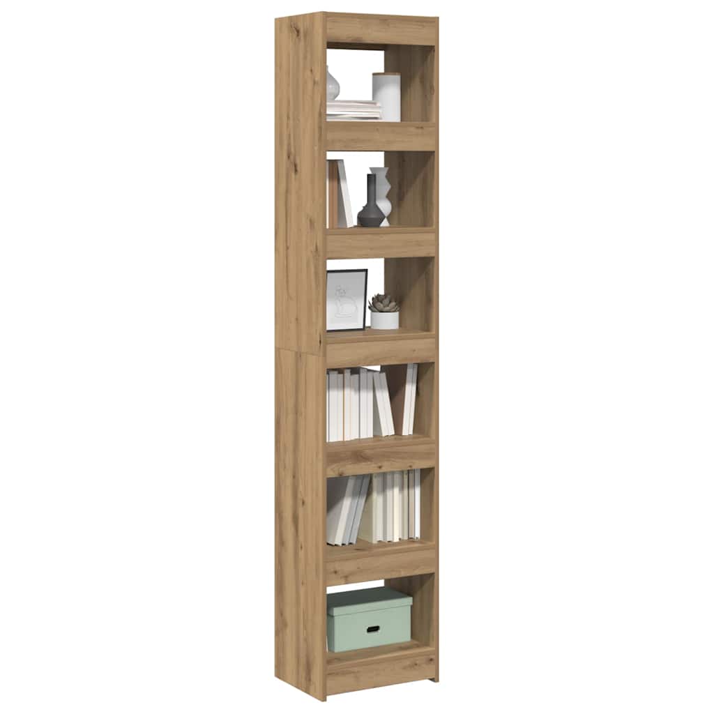 Libreria/Divisorio Rovere Artigianale 40x30x198 cm